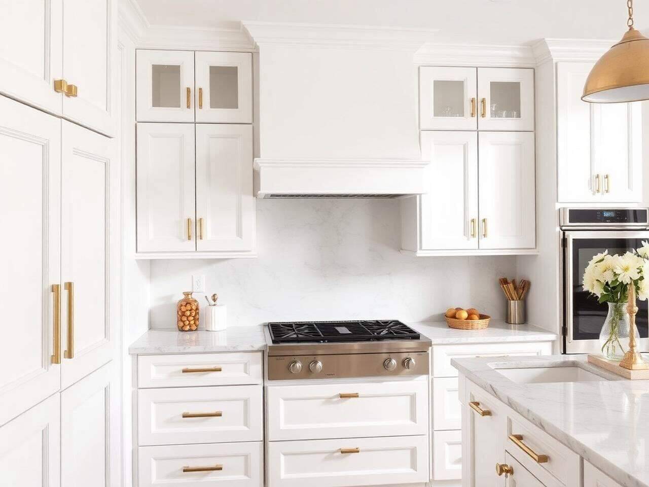 White Kitchen Refinish