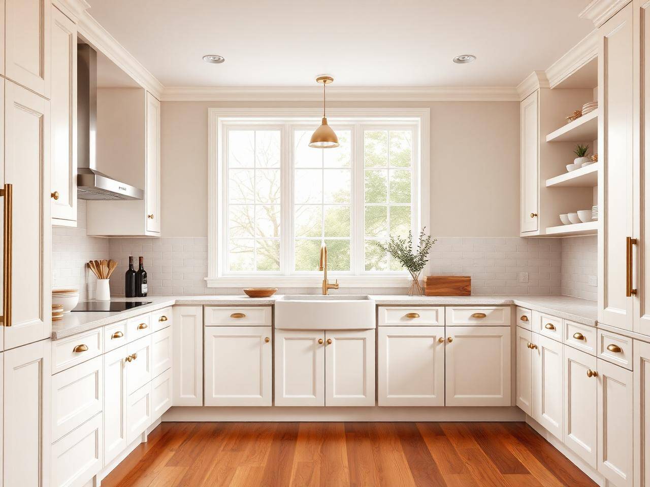 Bright White Kitchen Refresh